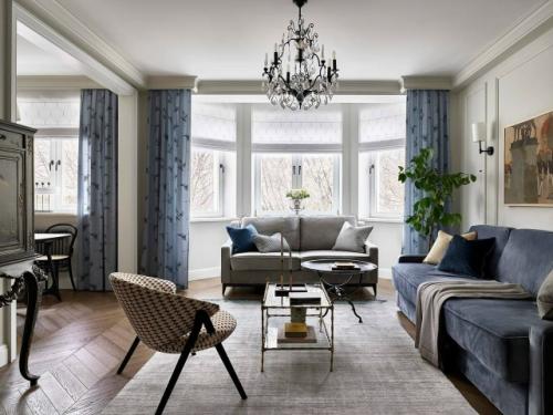 Элегантная квартира с настроением старой москвы. 03