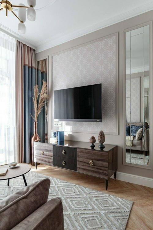 Евродвушка в стиле американской классики для художника - модельера. 04