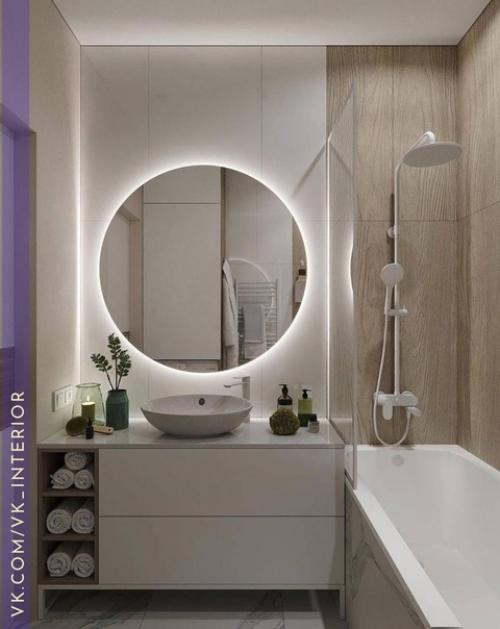 Интерьер и декор ванной комнаты. 01