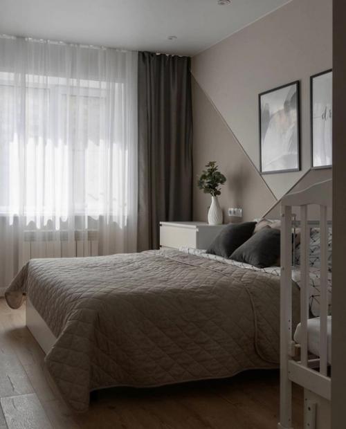 Замечательная двушка в спокойных тонах. 03