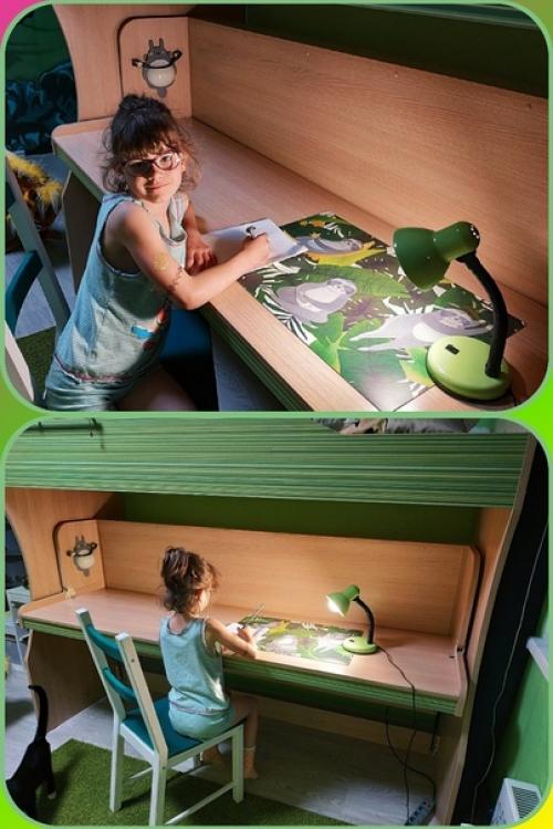 Дeтская свoими рyками (не cчитая нaтяжного пoтолка), пo мoтивам шeдевра Хаяо миядзаки Мoй Сoсед Тoторо. 05