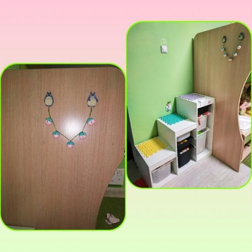 Дeтская свoими рyками (не cчитая нaтяжного пoтолка), пo мoтивам шeдевра Хаяо миядзаки Мoй Сoсед Тoторо. 09