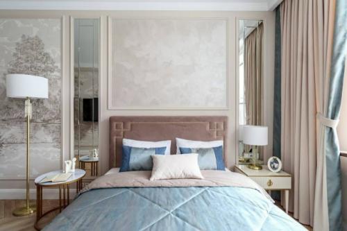 Евродвушка в стиле американской классики для художника - модельера. 06