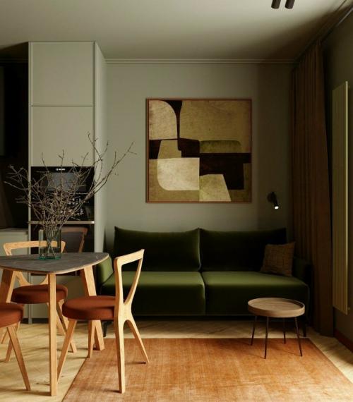 Продуманный интерьер однушки в ЖК Микрогород в лесу. 01