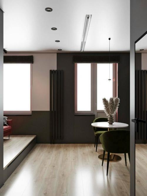 Квартира - студия с характером и музыкальным настроением. 04