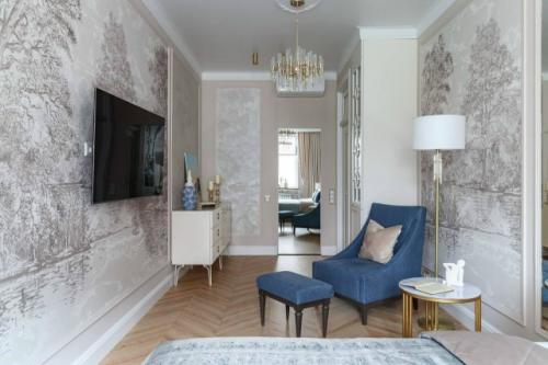 Евродвушка в стиле американской классики для художника - модельера. 07