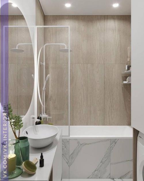 Интерьер и декор ванной комнаты. 02