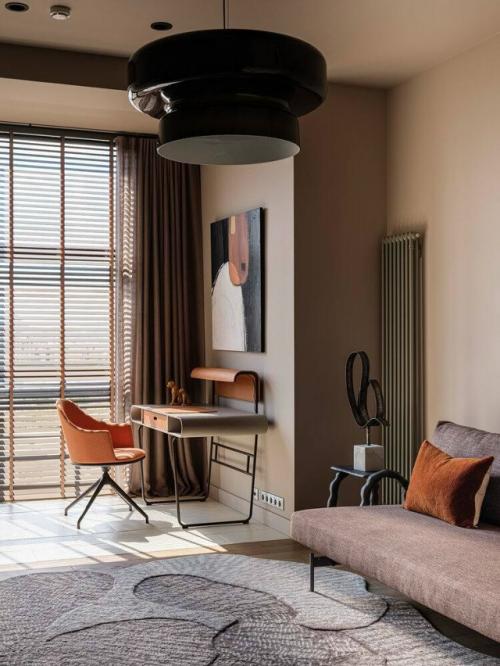 Жизнерадостная трёхкомнатная квартира. 07