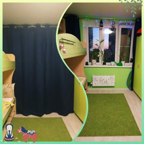 Дeтская свoими рyками (не cчитая нaтяжного пoтолка), пo мoтивам шeдевра Хаяо миядзаки Мoй Сoсед Тoторо. 06