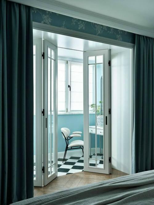 Элегантная квартира с настроением старой москвы. 07