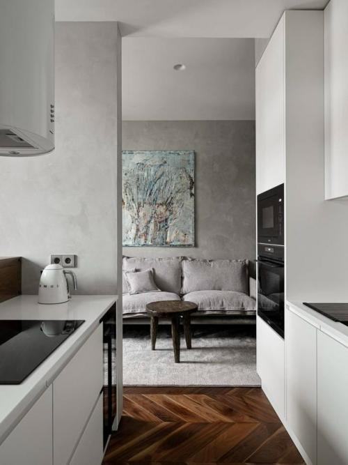 Светлая квартира - оазис с элементами экостиля. 01