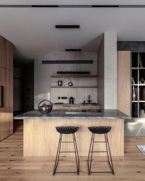 Современный 6 минималистичный интерьер. 02