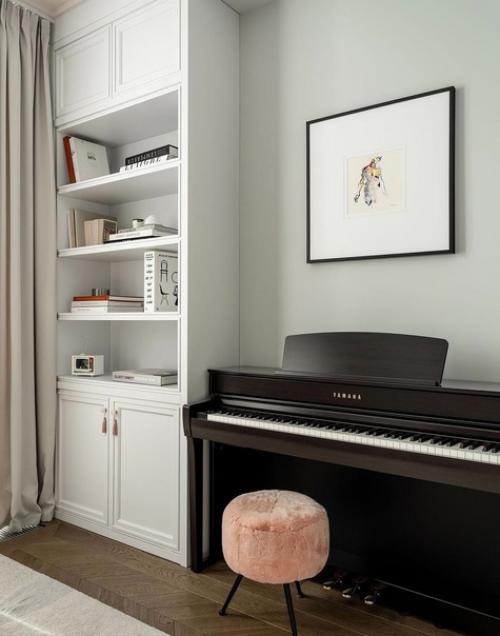 Строгий вариант интерьера. 07