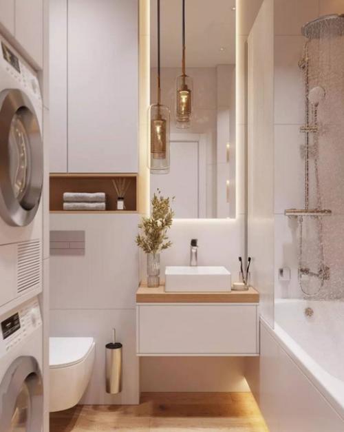 Не забывайте об оформлении ванной комнаты. 04