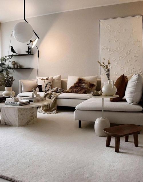 Простой, светлый интерьер, который укутывает своей теплотой. 05