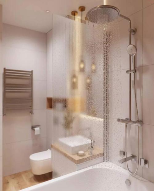 Не забывайте об оформлении ванной комнаты. 03