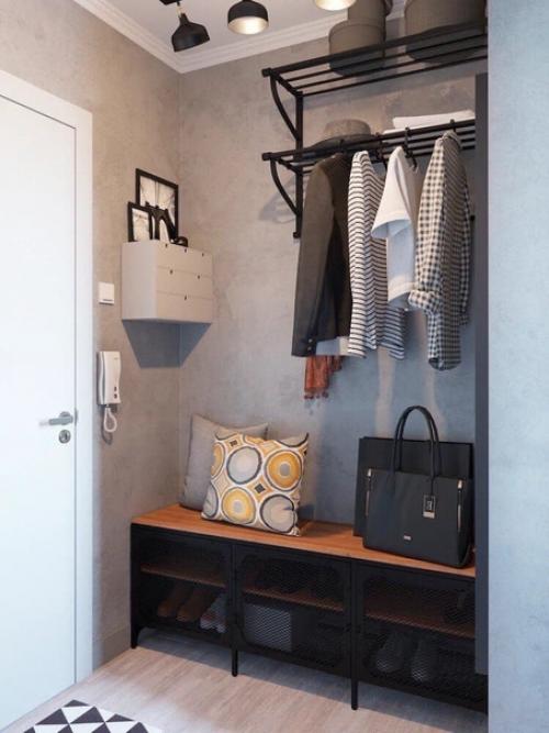 В этой подборке мы собрали небольшие прихожие оформленные в самых разных стилях. 02