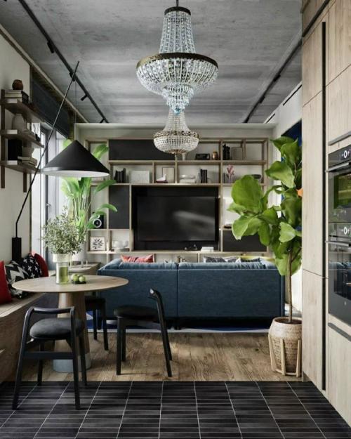 Панорамная квартира с видом на Неву и телебашню. 01