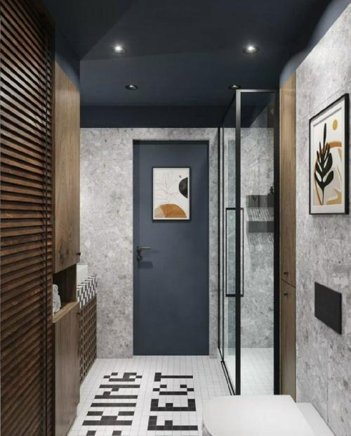 Панорамная квартира с видом на Неву и телебашню. 06