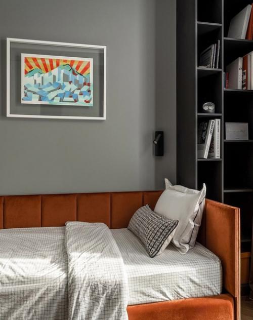 Строгий вариант интерьера. 06