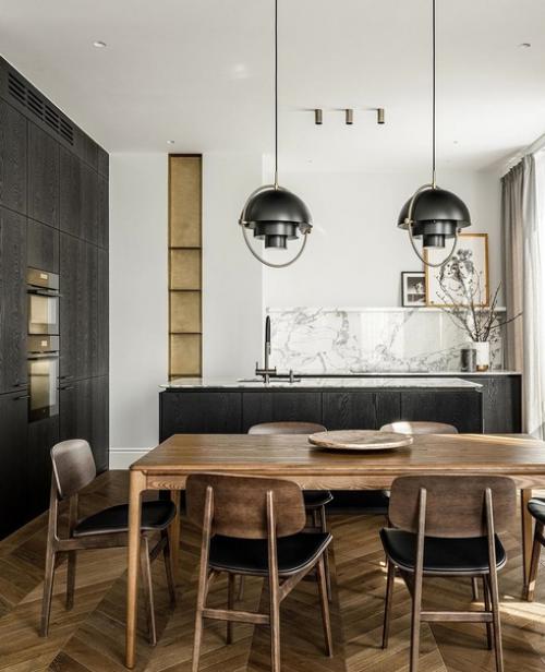 Строгий вариант интерьера. 03