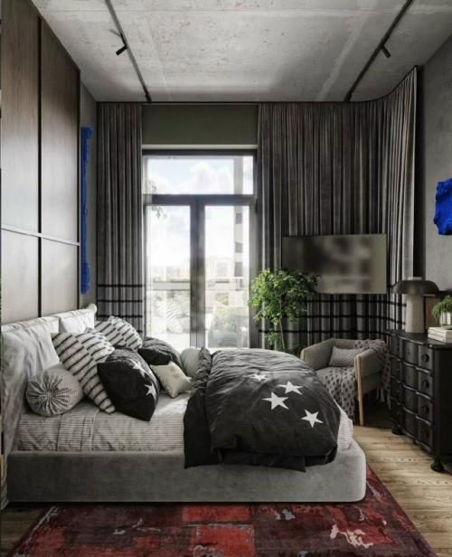 Панорамная квартира с видом на Неву и телебашню. 05