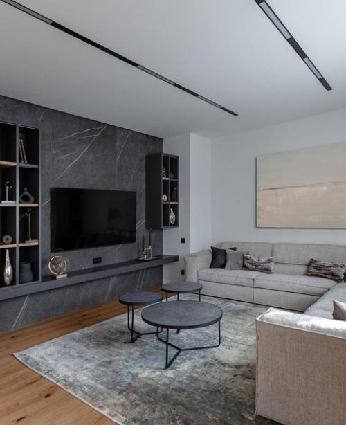 Современный 6 минималистичный интерьер.