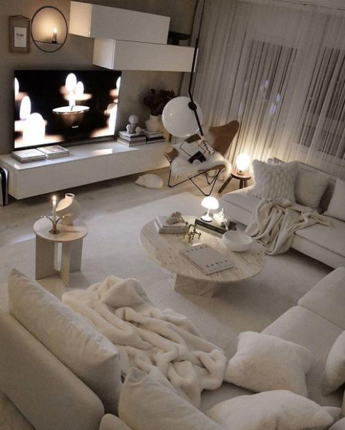 Простой, светлый интерьер, который укутывает своей теплотой. 04