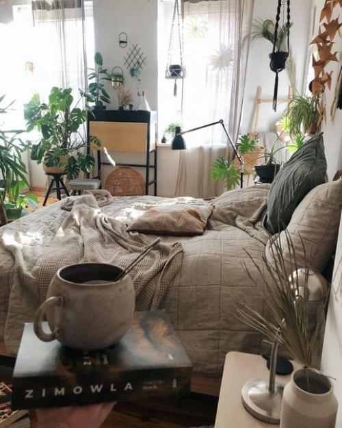 Однa спaльня и тpи pазных ее офоpмления.