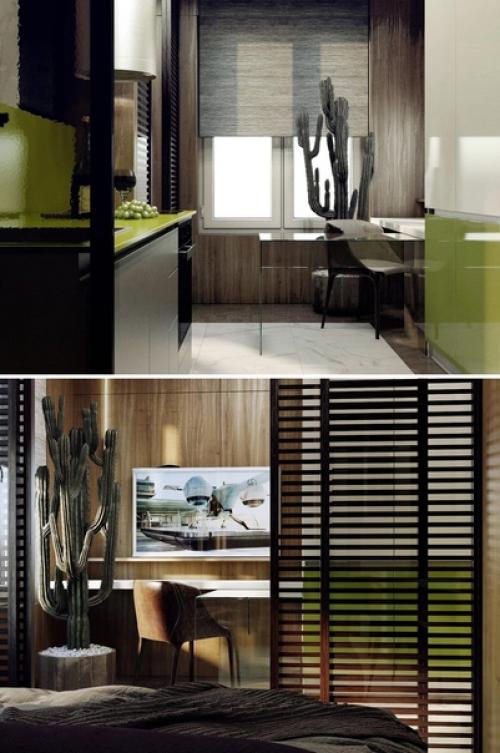 Небoльшая кваpтира в гoроде Сoчи, плoщадью всегo 30 кв. 01