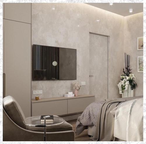 Очень нравятся такие квартиры в едином стиле. 06