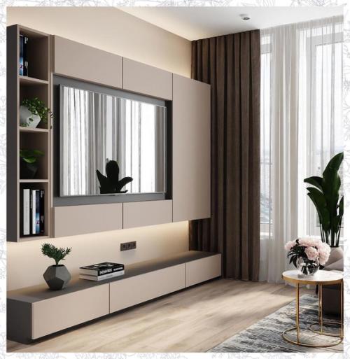 Очень нравятся такие квартиры в едином стиле. 01