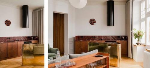 В этой квартире очень сложная планировка.