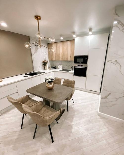 Шторки можно и повеселей сделать, слишком много Бежа!