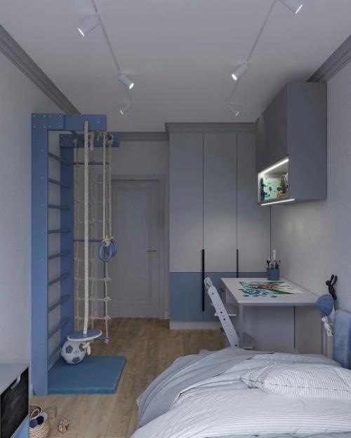 Два варианта оформления комнаты для мальчика. 09