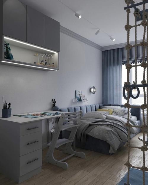 Два варианта оформления комнаты для мальчика. 08