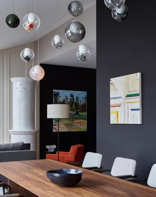 Интерьер просторной квартиры.