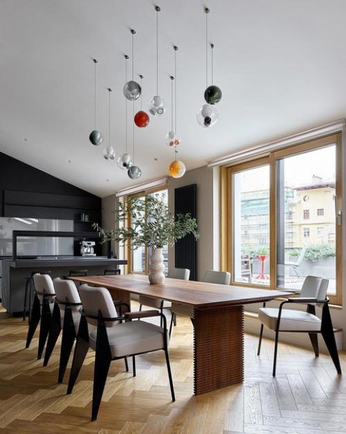 Интерьер просторной квартиры. 01