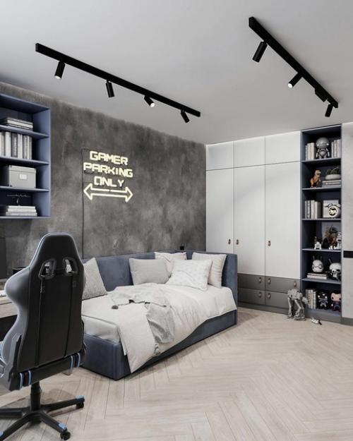 Два варианта оформления комнаты для мальчика. 04