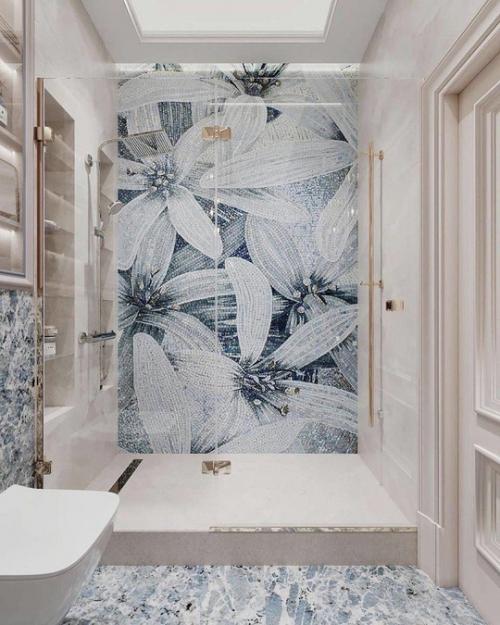 Два варианта для оформления ванной комнаты. 06