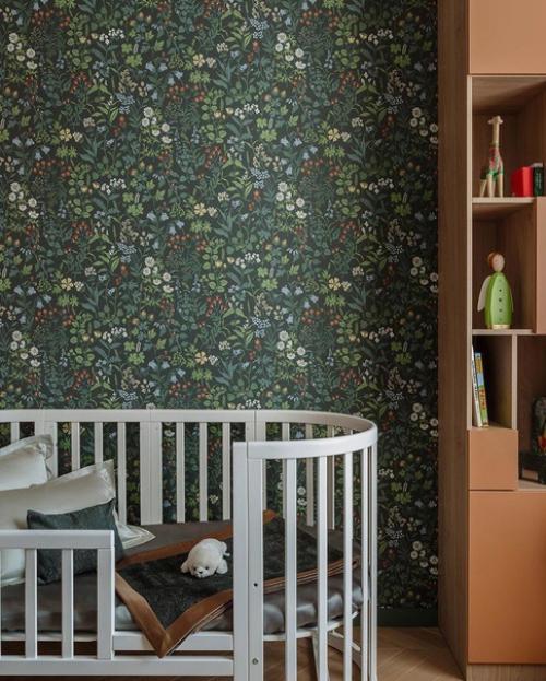 Очень милое сочетание зеленого и терракотового цветов. 06