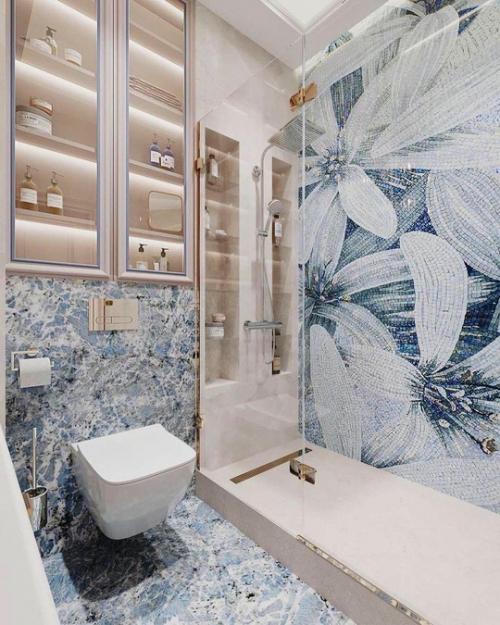 Два варианта для оформления ванной комнаты. 05