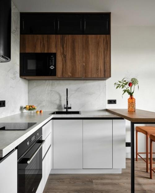 Компактная студия с атмосферой простора. 01