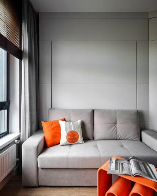 Компактная студия с атмосферой простора. 05