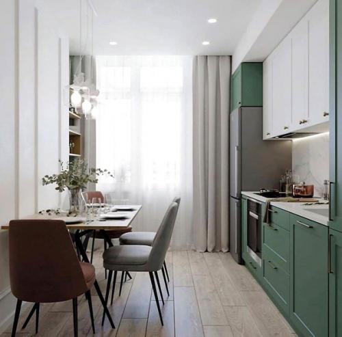 Однокомнатная квартира. В которой удалось правильно продумать все зоны. 04