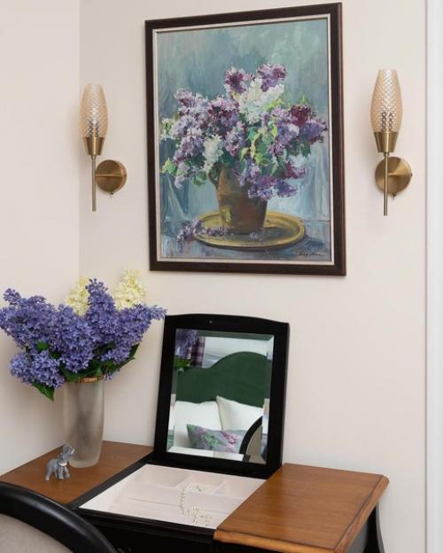 Весь интерьер наполненный нежностью. 07