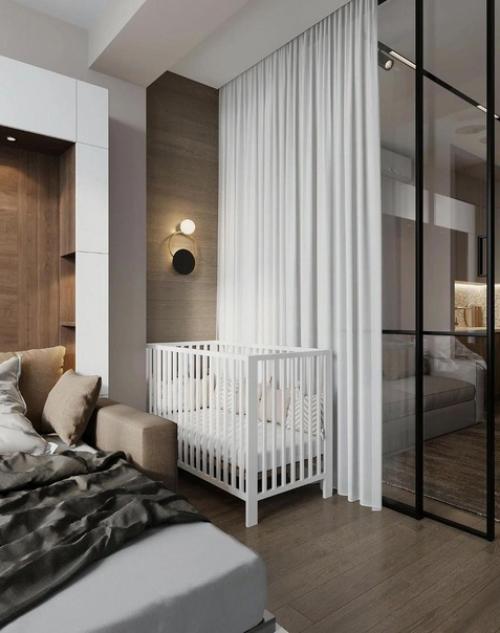 Красивый, спокойный интерьер в современном стиле. 02