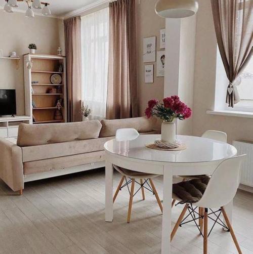 Теплая кухня. В которой чувствуется рука хозяйки. 03