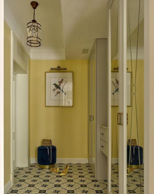 Небольшая по площади квартира, всего 45 м 2. 01