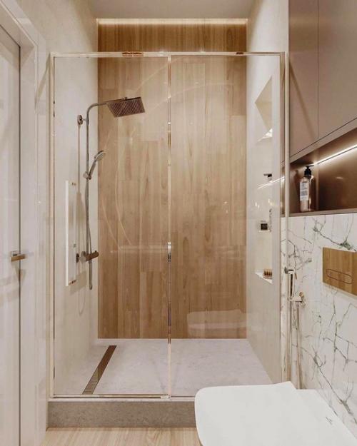 Два варианта для оформления ванной комнаты. 02